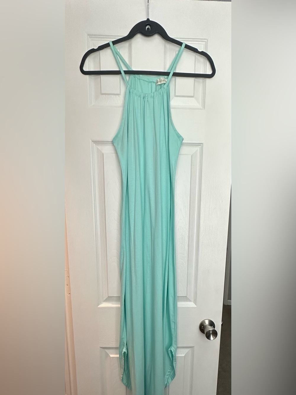 Sleeveless Mint Green Maxi Dress - Lightweight Summer Style